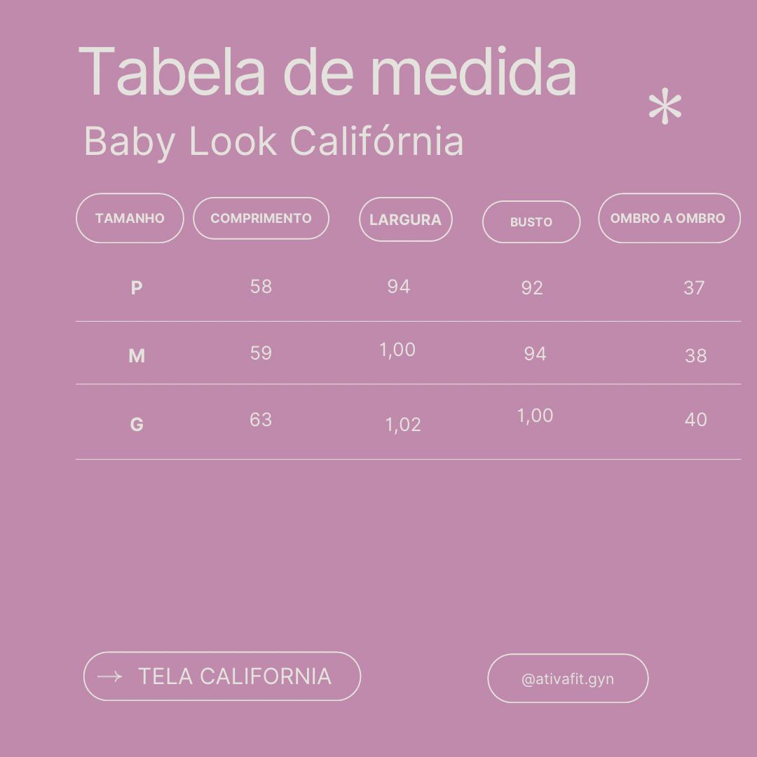 BabyLook Califórnia Citrus