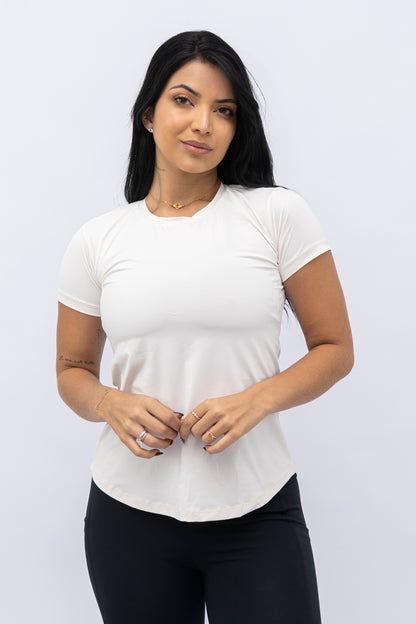 Blusa Mullet Fluity Gola O Branca