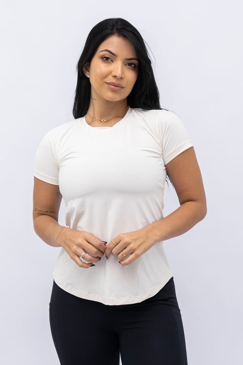 Blusa Mullet Fluity Gola O Branca