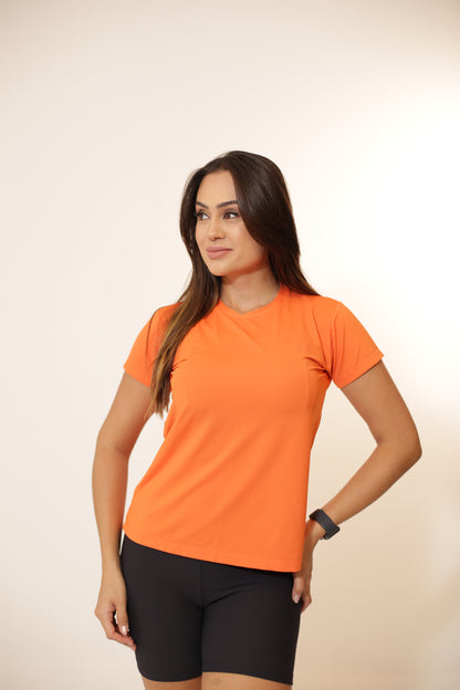 BabyLook Califórnia Laranja
