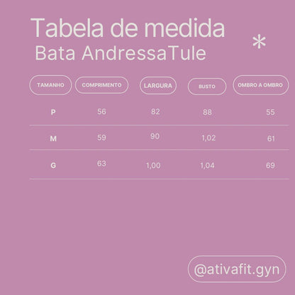 Bata Andressa Castanho
