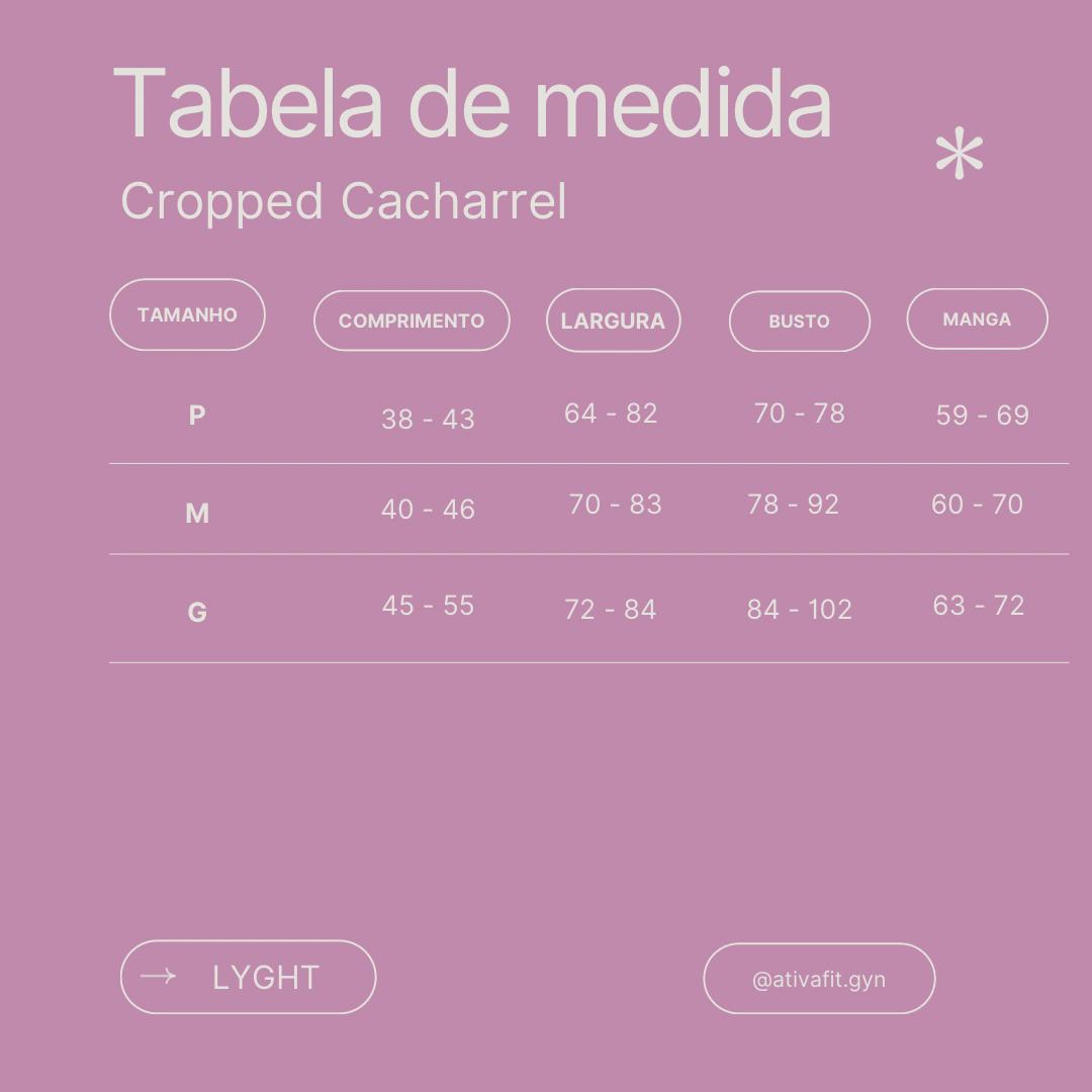 Cropped Cacharrel Preto