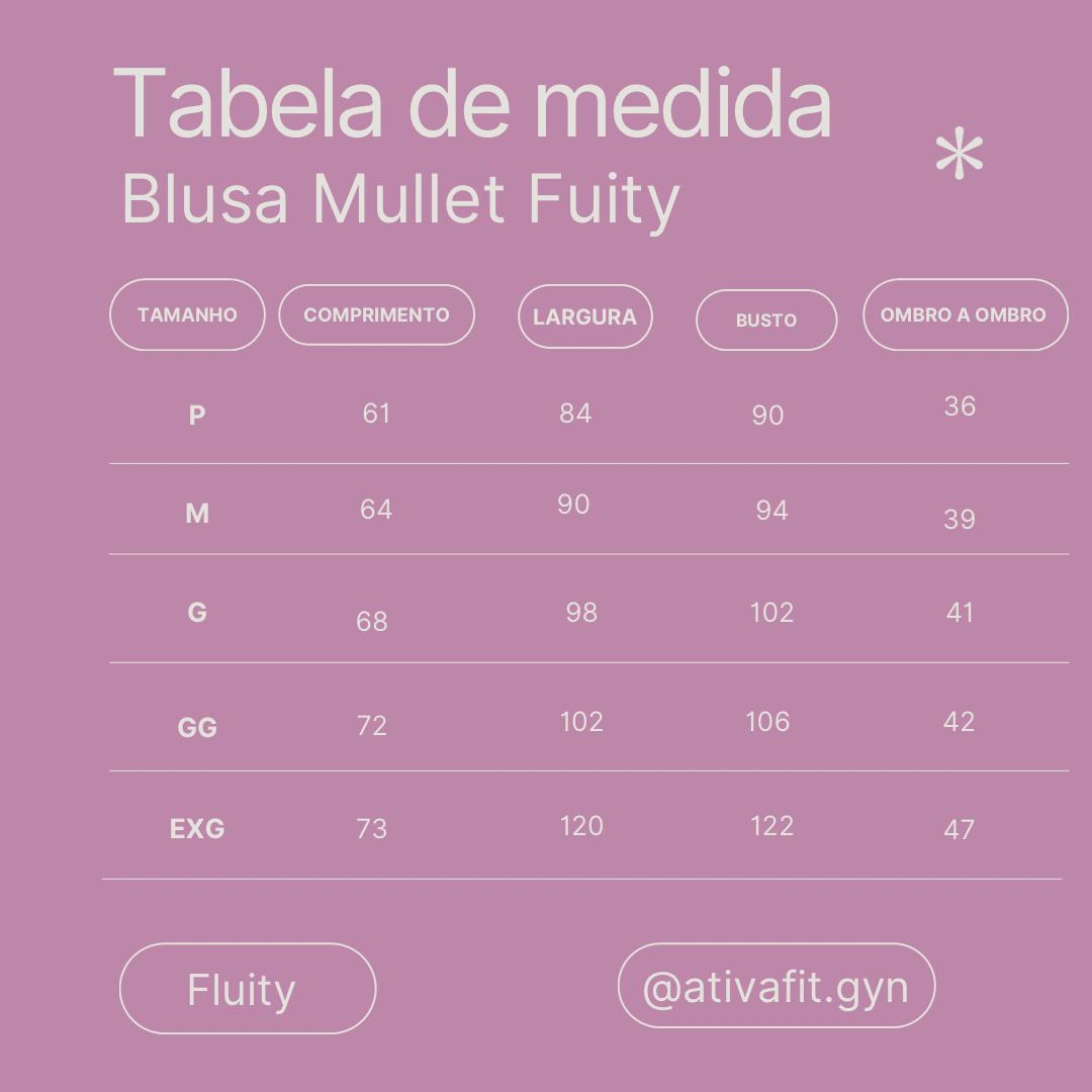 Blusa Mullet Fluity Gola O Verde