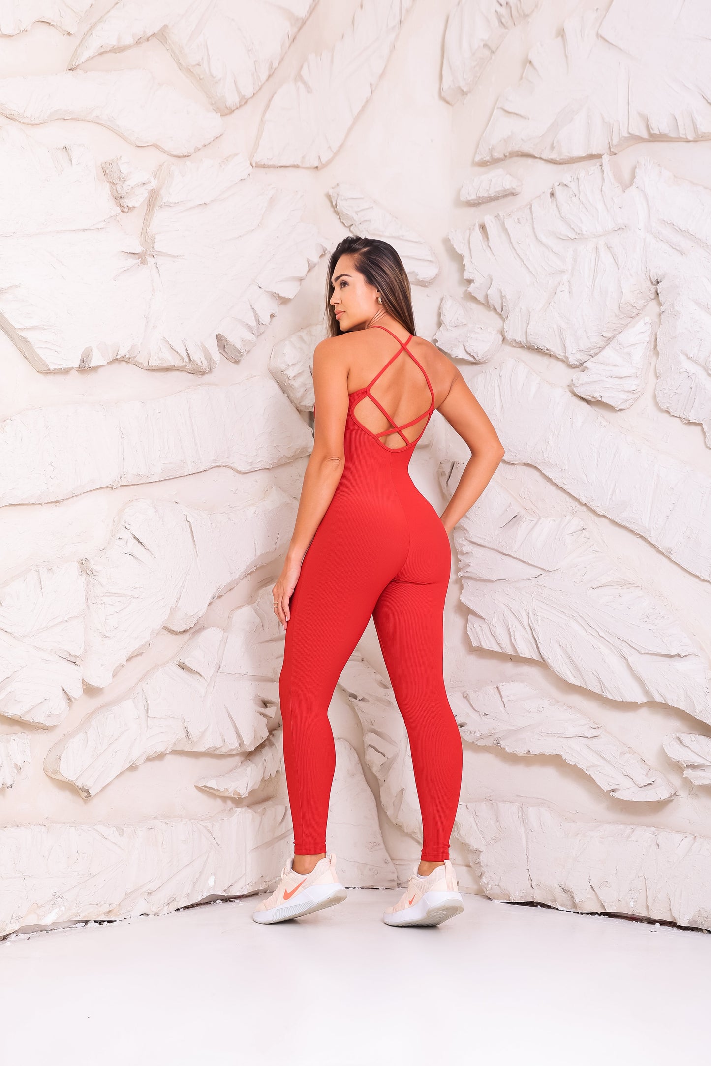 Macacão Legging Pille Cherry