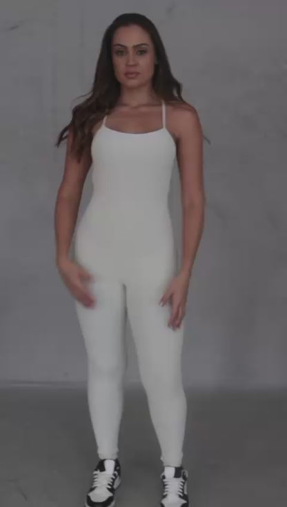 Macacão Legging Pille Off White